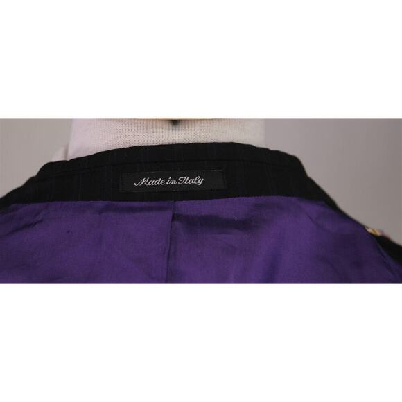 Paul Smith The Westbourne Black Textured Tonestripe 3-Btn Slim Fit Wool Suit 38R - Picture 11 of 12